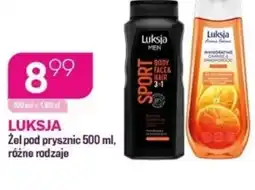 Koliber drogerie Luksja Żel pod prysznic oferta