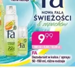 Koliber drogerie Fa Dezodorant w kulce / sprayu oferta