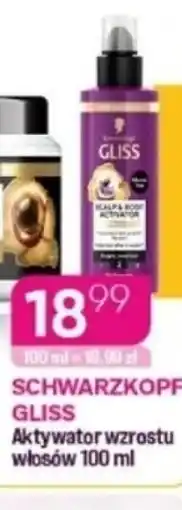 Koliber drogerie Schwarzkopf Gliss Aktywator wzrostu włosów oferta