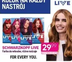 Koliber drogerie Schwarzkopf Live Farba do włosów oferta