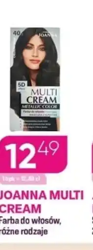 Koliber drogerie Joanna Multi Cream Farba do włosów oferta