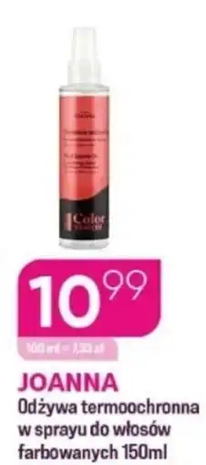 Koliber drogerie Joanna Odżywa termoochronna w sprayu do włosów farbowanych oferta