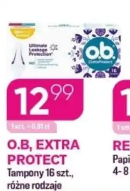 Koliber drogerie O.B. Extra Protect Tampony oferta