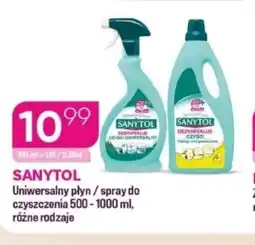 Koliber drogerie Sanytol Uniwersalny płyn / spray do czyszczenia oferta