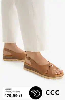 CCC Lasocki Sandały skórzane oferta