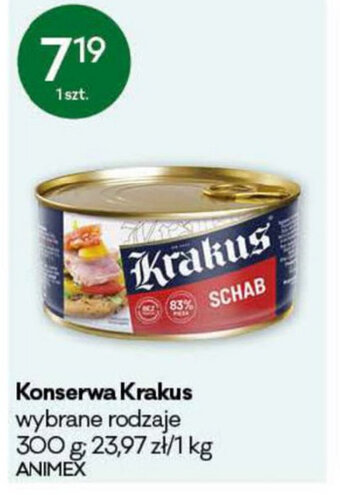 Groszek Konserwa Krakus 300g oferta