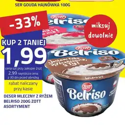 Hildebrandt Zott Belriso Deser mleczny z ryżem oferta