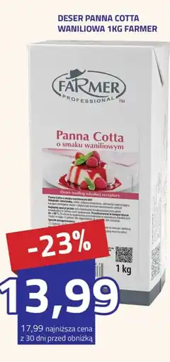 Hildebrandt Farmer Deser Panna Cotta waniliowa oferta