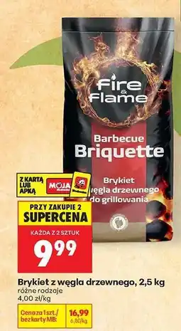 Biedronka Brykiet z węgla drzewnego, 2,5 kg oferta