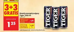 Biedronka Napój energetyzujący Tiger, 250 ml oferta