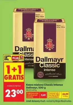 Biedronka Kawa mielona Classic Intense Dallmayr, 500 g oferta