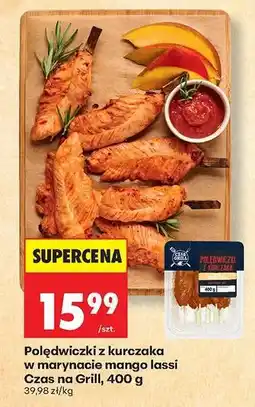 Biedronka Polędwiczki z kurczaka w marynacie mango lassi Czas na Grill 400 g oferta