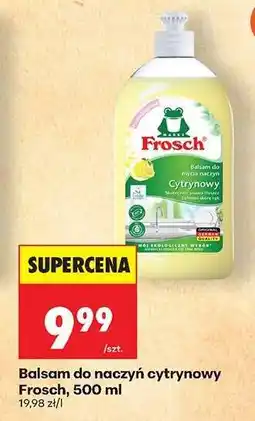 Biedronka Balsam do naczyń cytrynowy Frosch, 500 ml oferta