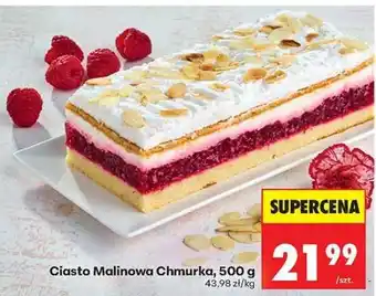Biedronka Ciasto Malinowa Chmurka, 500 g oferta