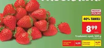 Biedronka Truskawki Opak. 500 g oferta
