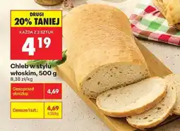 Biedronka Chleb w stylu włoskim, 500 g oferta