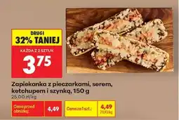 Biedronka Zapiekanka z pieczarkami , serem ketchupem i szynką , 150 g oferta