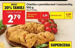 Biedronka Ciastko z pomidorami i mozzarellą, 105 g oferta