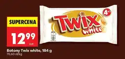 Biedronka Batony Twix white, 184 g oferta