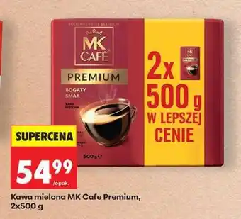 Biedronka Kawa mielona MK Cafe Premium 2x500 g oferta
