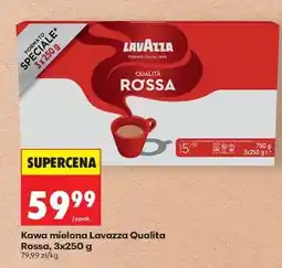 Biedronka Kawa mielona Lavazza Qualita Rossa, 3x250 g oferta