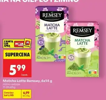 Biedronka Matcha Latte Remsey, 6x14 g oferta