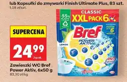 Biedronka Zawieszki WC Bref Power Aktiv, 6x50 g oferta