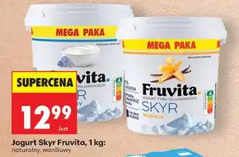 Biedronka Jogurt Skyr Fruvita, 1 kg oferta