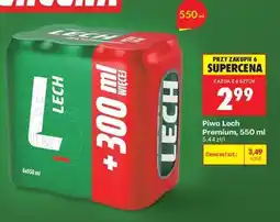 Biedronka Piwo Lech Premium, 550 ml oferta