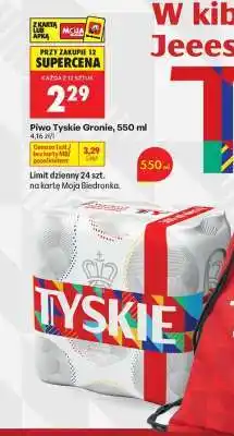 Biedronka Piwo Tyskie Gronie, 550 ml oferta