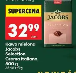 Biedronka Kawa mielona Jacobs Selection Crema Italiano, 500 g oferta