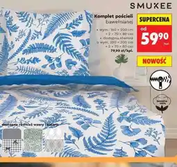 Biedronka Komplet pościeli bawełnianej oferta