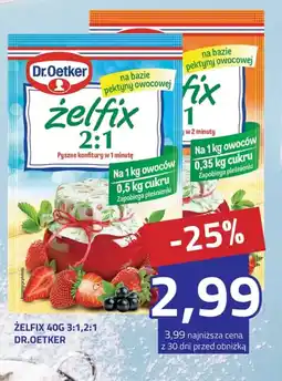 Hildebrandt Dr. Oetker Żelfix 3:1, 2:1 oferta
