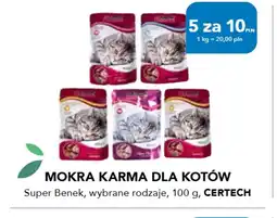 AquaelZOO Certech Super Benek Mokra karma dla kotów oferta