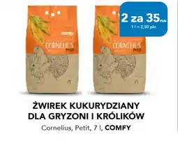 AquaelZOO Comfy Cornelius Petit Żwirek kukurydziany dla gryzoni i królików oferta