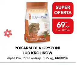 AquaelZOO Cunipic Pokarm dla gryzoni lub królików oferta