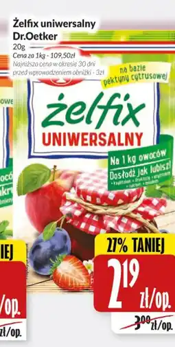 Hala Wola Dr. Oetker Żelfix uniwersalny oferta