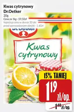 Hala Wola Dr. Oetker Kwas cytrynowy oferta