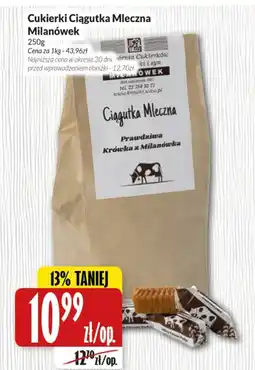 Hala Wola Milanówek Cukierki Ciągutka Mleczna oferta