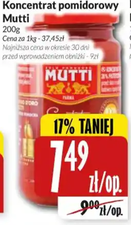 Hala Wola Mutti Koncentrat pomidorowy oferta