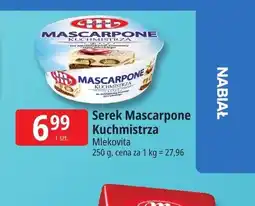 E.Leclerc Serek Mascarpone Kuchmistrza Mlekovita oferta