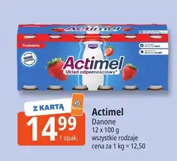 E.Leclerc Napój jogurtowy Actimel Danone 12-pak oferta