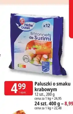 E.Leclerc Paluszki o smaku krabowym Pêche Océan 12-pak oferta