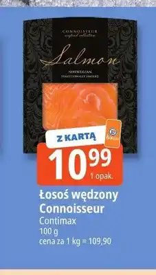 E.Leclerc Łosoś wędzony Connoisseur Contimax oferta