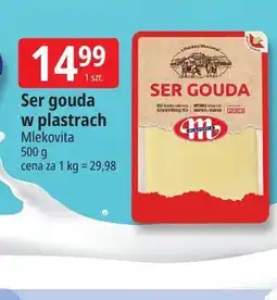 E.Leclerc Ser Gouda w plastrach Mlekovita oferta