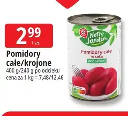 E.Leclerc Pomidory krojone Notre Jardin oferta