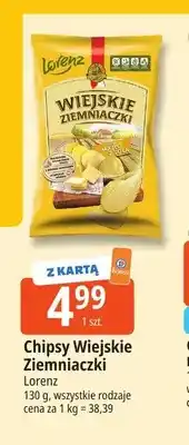 E.Leclerc Chipsy Wiejskie Ziemniaczki oferta