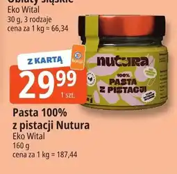 E.Leclerc Pasta 100% z pistacji Nutura oferta