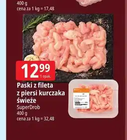 E.Leclerc Paski z fileta z piersi kurczaka świeże SuperDrob oferta