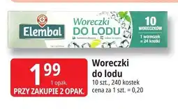 E.Leclerc Woreczki do lodu Elembal oferta